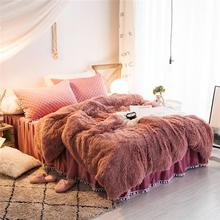 Super Soft Long Shaggy Fuzzy Fur Faux Fur Warm Elegant Cozy With Fluffy Sherpa Throw Blanket winter blankets for beds 2024 - buy cheap