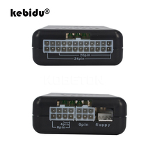 kebidu Anode Cathode 12V 5V 3.3V LED Indication 20/24pin PSU ATX SATA HDD Power Tester Diagnostic Tool testing for PC Compute 2024 - buy cheap