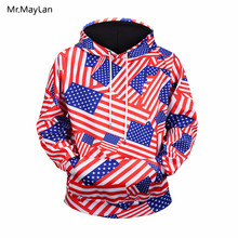 América bandeira 3d impressão vermelha listras brancas hoodies feminino/masculino unisex casual streetwear pullovers capuz camisolas dos homens topos roupas 2024 - compre barato