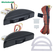 MOTOBOTS 1Set New Universal Crescent Style Power Window 3pcs switches with Holder & wire Harness #AM3436 2024 - buy cheap