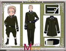 Anime APH Axis Powers Hetalia Germany Military Uniform Cosplay Party Costume Custom-made 2024 - buy cheap