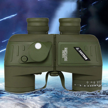10X50 binoculares profesionales impermeables brújula Marina Alemania táctica militar HD telescopio potente 2024 - compra barato