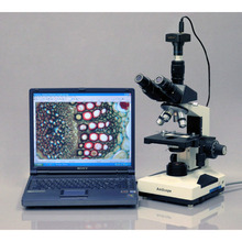Lab Clinic Vet Microscope--AmScope Supplies 40X-1000X Lab Clinic Vet Trinocular Microscope 2024 - buy cheap