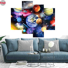 Pintura de diamante 5D DIY "Planeta espacio interestelar", bordado de diamantes de imitación cuadrados y redondos, punto de cruz estilo, decoración de imagen 2024 - compra barato