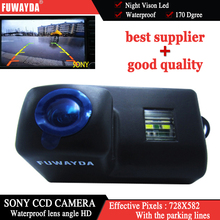 Автомобильная камера заднего вида FUWAYDA для SONY CCD для Peugeot 206 207 306 307 308 406 407 5008, водонепроницаемая 2024 - купить недорого