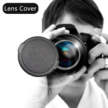 Защитная крышка для объектива камеры Centechia 49 52 55 58 62 67 72 77 мм, передняя крышка объектива для Canon Nikon Pentax DSLR 2024 - купить недорого