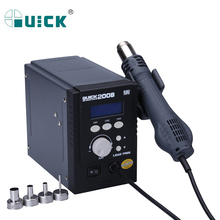 QUICK 2008 ESD Safe Soldering Station SMD Rework Station 700W Lead-Free Hot Air Gun Heat Gun BGA Desoldering Welding Tools 2024 - compre barato