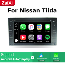 Radio con GPS para coche, reproductor Multimedia con Android, estéreo, vídeo, sistema de autorradio, 2Din, accesorios para Nissan Tiida C11 2004 ~ 2012 2024 - compra barato