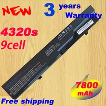 7800mAh лаптоп с Батарея для HP ProBook 4320s 4321s 4325s 4420s 4421s 4425s 4520s 4525s 420 425 4320 т 620 421 625 9 ячеек 2024 - купить недорого