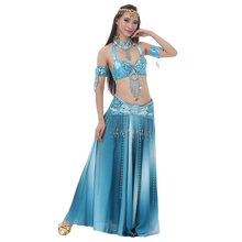 Saia descolorida para dança do ventre, mais novo trajes de dança do ventre oriental, roupas sexy para mulheres, 2018 2024 - compre barato