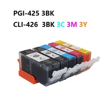 INK WAY PGI-425 CLI-426 compatible ink cartridge for PIXMA MG8140 MG6140 MG5240 IP4840 IX6540  MX884 etc,3sets,15pcs 2024 - buy cheap