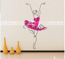 Hot Selling Ballet Girl  Vinyl Wall Decal Sexy Girl Dance Mural Art Wall Sticker Dance Room Bedroom Home Decorative Decoration 2024 - buy cheap