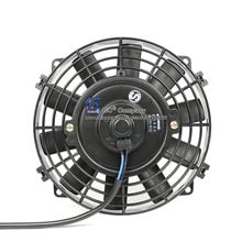 Universal 8 Inch Fan Slim Electric Radiator Cooling Fan 12V 24V for A/C AC Street / Rat / Hot Rod Classic Muscle Car Condenser 2024 - buy cheap