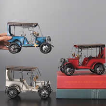 Modelo de carro diecast clássico em 3 cores, estilo simples, scooter, carro, conversível, veículos, carro, europa, arte de ferro, coleção de brinquedos para crianças 2024 - compre barato