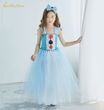 Детское платье «Алиса в стране чудес» на Хэллоуин 2024 - купить недорого