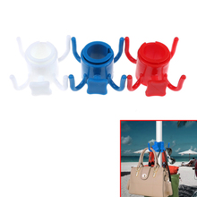 Пластиковый пляжный зонт с 4 зубцами, подвесной крючок для полотенец, камеры, солнцезащитных очков, сумок, аксессуары для бассейна, для улицы 2024 - купить недорого