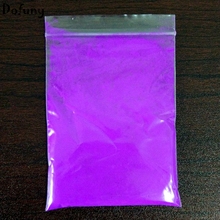 (Shiny under UV lights)10gr Purple Color Fluorescent Powder phosphor Pigment for Paint, Neon powder Nail Art Polish 2024 - buy cheap