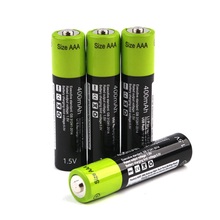 Znter-bateria recarregável de lítio li-polímero, 1.5v, aaa, 400mah, usb, linha de carregamento 2024 - compre barato