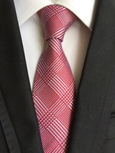 8cm nuevo estilo corbata para caballeros moda plaids corbata novio lujo boda cravates 2024 - compra barato
