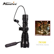 TK106 XML-T6 LED Tactical Gun Flashlight Torch 2000LM LED Flash Light Lanterna LED Flash Light+gun scope mount+remote switch 2024 - buy cheap