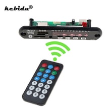 kebidu Wireless Bluetooth MP3 Decoder Board Module for Car Audio USB TF FM Radio AUX 12V 5V + Remote Control for iPhone Huawei 2024 - buy cheap