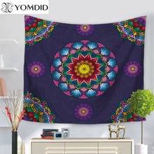 Mandala Tapestry Wall Decor Printed Tapestries for Bedroom Rectangle Geometric Thin Blanket Yoga Mat Wall Hanging Art Cloth 2024 - buy cheap