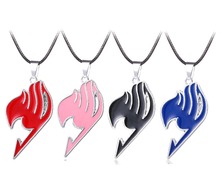5 Colors Fairy Tail Guild Sign Pendant Necklace Guild Logo Tattoo Leather Rape Chain Pendants Necklaces Men Women Gift Jewelry Buy Cheap In An Online Store With Delivery Price Comparison Specifications