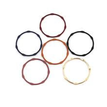 Doreenbeads pingentes de liga de zinco, anel circular de joias coloridas diy achados 43mm(1 1/8 ") x 43mm(1 1/2"), 5 peças 2024 - compre barato