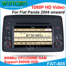 Jogador GPS carro DVD para Fiat Panda 2004 em diante suporte vídeo HD 1080 P com GPS RDS BT Frete grátis 2024 - compre barato