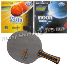 Raqueta de tenis de mesa profesional, Combo de raqueta Galaxy YINHE Mercury.13 con sol y luna, shakehand FL 2024 - compra barato