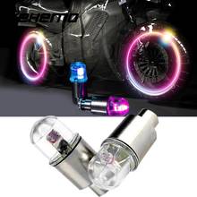 2 шт. многоцветный светодиодный Шины Valve Caps велосипед Автомобиль Мотоцикл неоновый свет лампы ^ 2024 - купить недорого