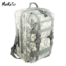 ManKaTer Free Shipping Source factory Outdoor Tactical camouflage Camping Waterproof  Handiness Military Little double backpack 2024 - buy cheap