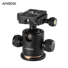 Andoer Camera Tripod Ball Head Ballhead with Quick Release Plate 1/4" Screw 2024 - buy cheap