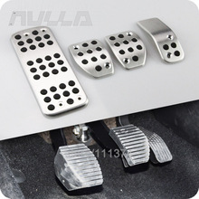 LHD Aluminum AT & MT Pedals For Peugeot 207 301 307 208 2008 308 408 cc Car Accessories Gas Foot Rest Pedal Pad Plate Decoration 2024 - buy cheap