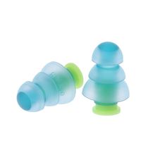 1 Pair Silicone Earplugs Noise Cancelling Reusable Ear Plugs Hearing Protection 2024 - buy cheap