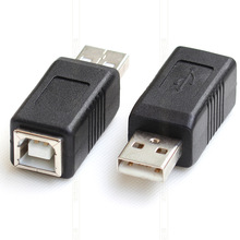 1 шт., адаптер для принтера USB 2,0 Type A папа-Type B мама 2024 - купить недорого