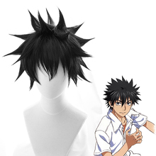 Anime My Hero Academia Dabi Wig Cosplay Costume Boku no Hero Academia Short Black Synthetic Hair Halloween Party Wigs+Wig Cap 2024 - buy cheap