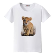 BGtomato Cute little lion lovely t-shirt for women hot sale animal printing tops good quality soft comfortable casual shirts 2024 - buy cheap