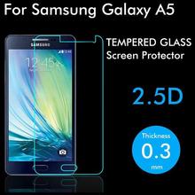 2.5D Original 9H High Quality Tempered Glass Protective Film Explosion-proof Screen Protector For Samsung Galaxy A5 A500 A5000 2024 - buy cheap