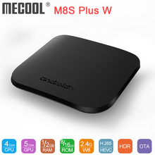MECOOL M8S Plus W Andriod TV Box Amlogic S905W Quad Core TV Box 1GB DDR3 8GB Android 7.1 4K Smart Media Player Set Top Box 2024 - buy cheap