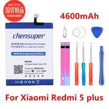 Chensuper-Batería de repuesto Original para BN-44 Plus, 3,85 V, 4600mAh, BN44, Xiaomi Redmi 5 BN 44, alta eficiencia 2024 - compra barato