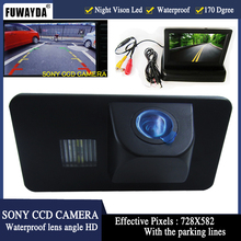 FUWAYDA-Sistema de monitores para coche, cámara de Vista trasera de coche, Monitor de visión nocturna CCD para BMW E81, E87, E90, E91, E92, E60, E61, E62, E64, X5, X6 2024 - compra barato