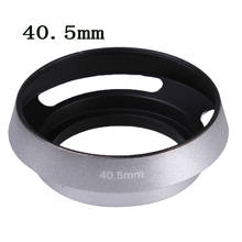 40.5mm Metal Vented Curved lens Hood for Leica M Canon Nikon Panasonic Olympus 2024 - buy cheap