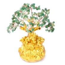 Mini Crystal Money Tree Bonsai Style Wealth Luck Feng Shui Bring Wealth Luck Home Decor Birthday Gifts Home Decor Accessories 2024 - buy cheap