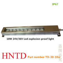HNTD-máquina de torno de metal LED de condensación, lámpara de herramienta de trabajo, a prueba de explosiones, impermeable IP67, 10W, 24V/36V 2024 - compra barato