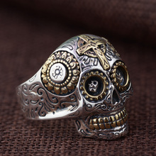 100% оригинальное женское и мужское винтажное серебряное кольцо 2024 - купить недорого