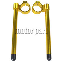 For Honda CBR1000R CBR1000 R CBR 929 954 RC51 RC45 Motorcycle 50mm Fork Tube Clip-ons Handle Bar CNC Riser Handlebar Gold Color 2024 - buy cheap