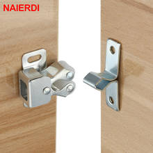NAIERDI 2-10PCS Door Stop Closer Stoppers Damper Buffer Magnet Cabinet Catches For Wardrobe Hardware Furniture Fittings 2024 - купить недорого