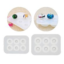 Big Hole Bead Silicone Mold Fit For Add-a-Bead Bracelet DIY Resin Jewelry Making 2024 - buy cheap