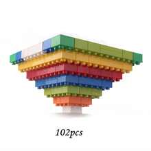 102pcs Diy Big Size Building Blocks Bricks Compatible With Diy Educational Toys For Children Birthday Gifts 2024 - buy cheap